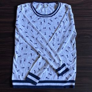 JCrew Patterned Long Sleeve Shirt